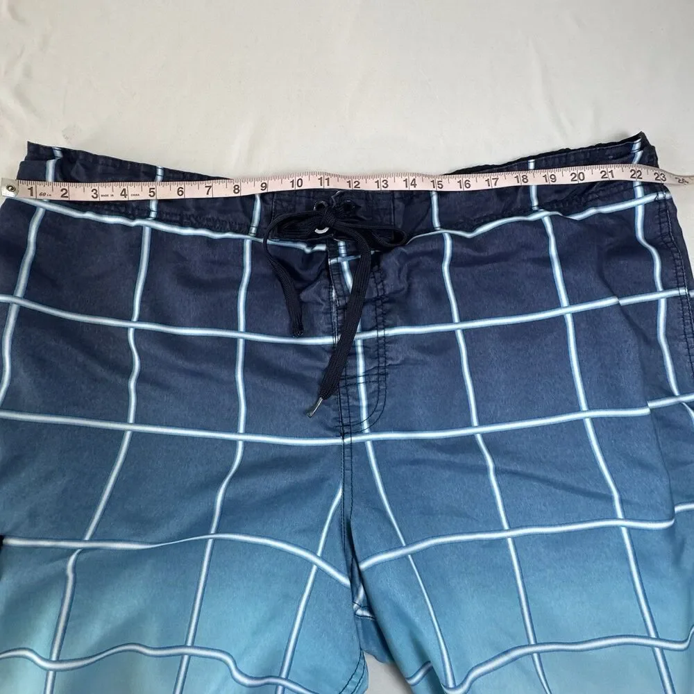 Men’s Swim Trunks Lot of 3 Size 2XL Sonoma OP Croft & Barrow Blue Beach Vacation